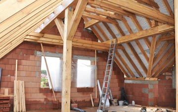 Amesbury attic trusses